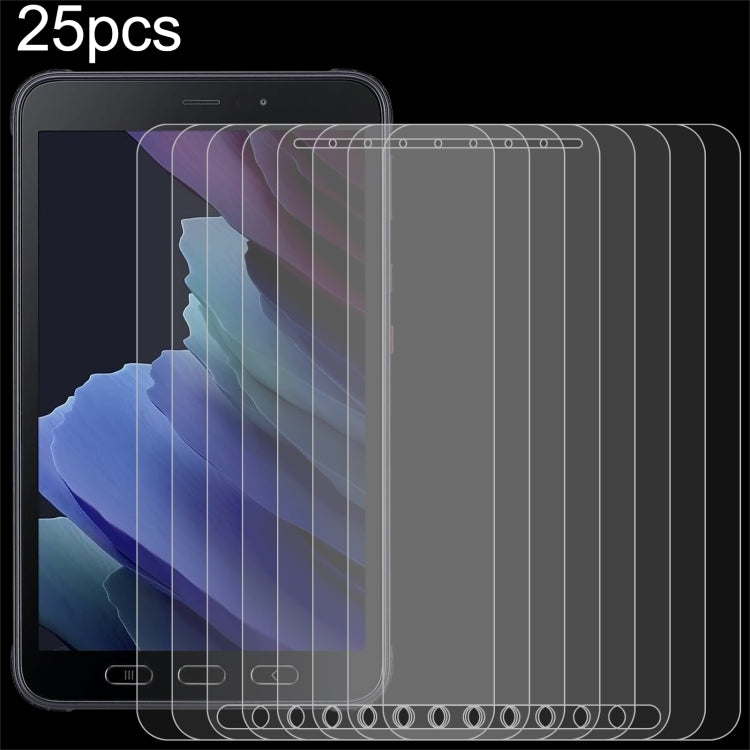 25pcs 9H HD Explosion-proof Tempered Glass Film For Lenovo Tab P11 / Tab P11 5G / XiaoXin Pad 11 inch / Motorola Moto Tab G70 / Blackview Tab 16 / TCL NxtPaper 11