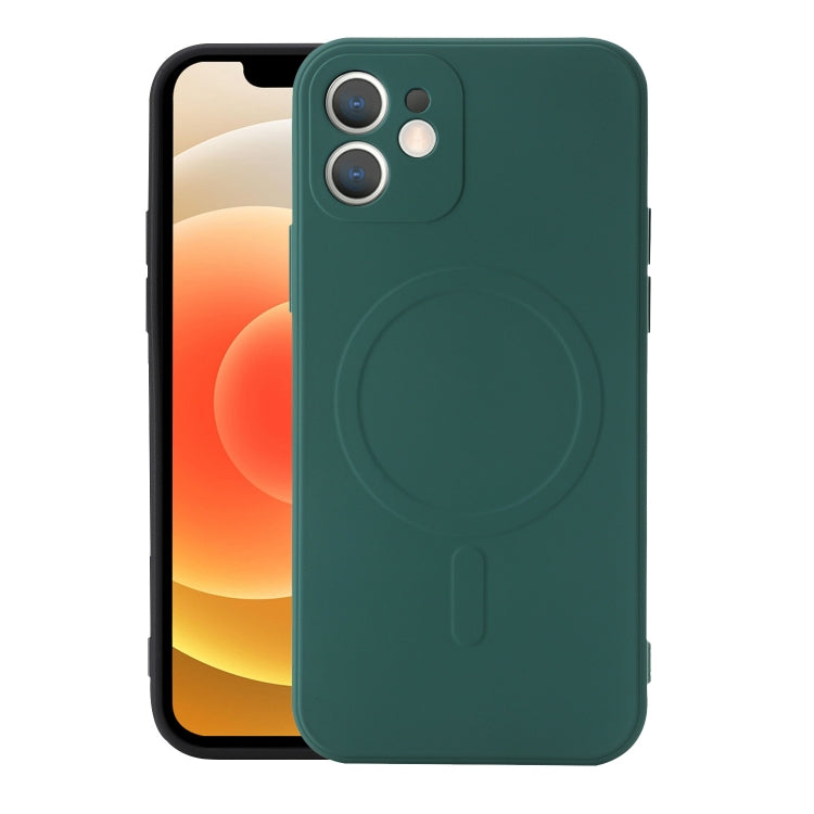 Liquid Silicone Full Coverage Shockproof Magsafe Case, For iPhone 12 mini, For iPhone 12, For iPhone 12 Pro, For iPhone 12 Pro Max