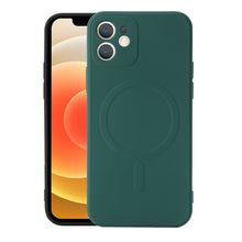 Load image into Gallery viewer, Liquid Silicone Full Coverage Shockproof Magsafe Case, For iPhone 12 mini, For iPhone 12, For iPhone 12 Pro, For iPhone 12 Pro Max