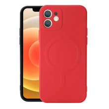 Load image into Gallery viewer, Liquid Silicone Full Coverage Shockproof Magsafe Case, For iPhone 12 mini, For iPhone 12, For iPhone 12 Pro, For iPhone 12 Pro Max