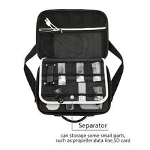 Load image into Gallery viewer, LS4456 Multi-function PU Shoulder Storage Bag Suitcase with Baffle For DJI Mavic Mini 2