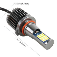 Load image into Gallery viewer, 2 PCS DC12-24V / 10.5W Car Double Colors Fog Lights with 24LEDs SMD-3030 &amp; Constant Current, Box Packaging, 9005, 9006, H3, H11