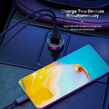 Load image into Gallery viewer, ROCK H11 4.8A 24W Mini Dual USB Car Charger, H11