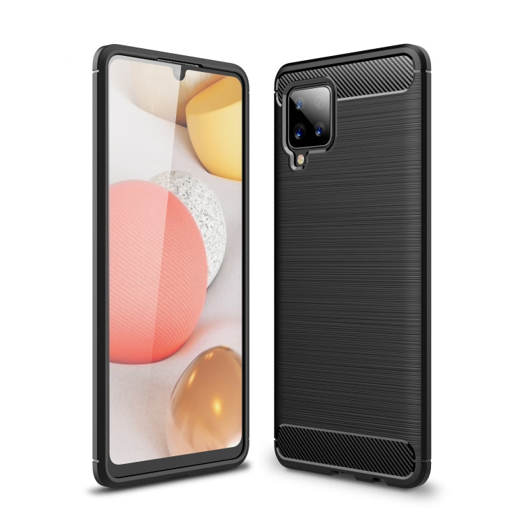 Brushed Texture Carbon Fiber TPU Case, For Samsung Galaxy S20 FE, For Samsung Galaxy Note20, For Samsung Galaxy Note20 Ultra, For Samsung Galaxy A42 5G, For Samsung Galaxy M31s, For Samsung Galaxy M51