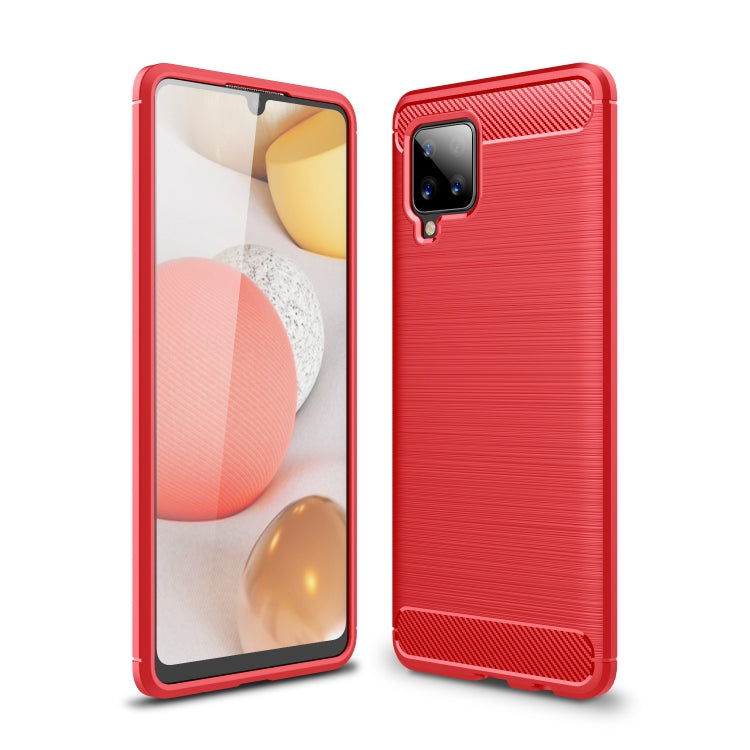 Brushed Texture Carbon Fiber TPU Case, For Samsung Galaxy S20 FE, For Samsung Galaxy Note20, For Samsung Galaxy Note20 Ultra, For Samsung Galaxy A42 5G, For Samsung Galaxy M31s, For Samsung Galaxy M51