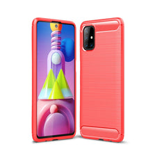 Load image into Gallery viewer, Brushed Texture Carbon Fiber TPU Case, For Samsung Galaxy S20 FE, For Samsung Galaxy Note20, For Samsung Galaxy Note20 Ultra, For Samsung Galaxy A42 5G, For Samsung Galaxy M31s, For Samsung Galaxy M51
