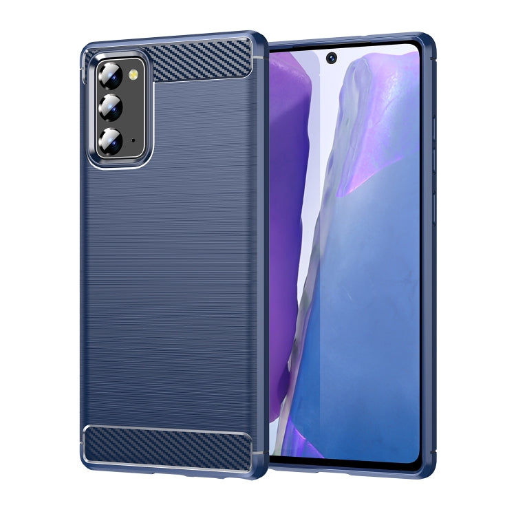 Brushed Texture Carbon Fiber TPU Case, For Samsung Galaxy S20 FE, For Samsung Galaxy Note20, For Samsung Galaxy Note20 Ultra, For Samsung Galaxy A42 5G, For Samsung Galaxy M31s, For Samsung Galaxy M51