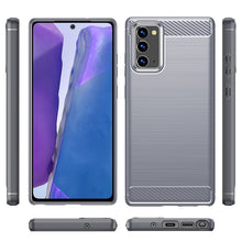 Load image into Gallery viewer, Brushed Texture Carbon Fiber TPU Case, For Samsung Galaxy Note20, For Samsung Galaxy Note20 Ultra, For Samsung Galaxy S20 FE, For Samsung Galaxy A42 5G, For Samsung Galaxy M31s, For Samsung Galaxy M51