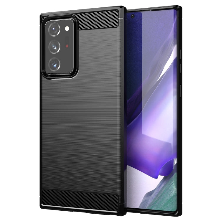 Brushed Texture Carbon Fiber TPU Case, For Samsung Galaxy S20 FE, For Samsung Galaxy Note20, For Samsung Galaxy Note20 Ultra, For Samsung Galaxy A42 5G, For Samsung Galaxy M31s, For Samsung Galaxy M51