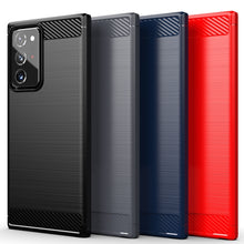 Load image into Gallery viewer, Brushed Texture Carbon Fiber TPU Case, For Samsung Galaxy Note20, For Samsung Galaxy Note20 Ultra, For Samsung Galaxy S20 FE, For Samsung Galaxy A42 5G, For Samsung Galaxy M31s, For Samsung Galaxy M51