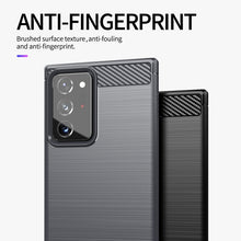 Load image into Gallery viewer, Brushed Texture Carbon Fiber TPU Case, For Samsung Galaxy Note20, For Samsung Galaxy Note20 Ultra, For Samsung Galaxy S20 FE, For Samsung Galaxy A42 5G, For Samsung Galaxy M31s, For Samsung Galaxy M51