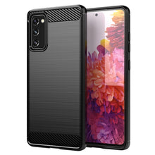 Load image into Gallery viewer, Brushed Texture Carbon Fiber TPU Case, For Samsung Galaxy S20 FE, For Samsung Galaxy Note20, For Samsung Galaxy Note20 Ultra, For Samsung Galaxy A42 5G, For Samsung Galaxy M31s, For Samsung Galaxy M51
