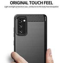 Load image into Gallery viewer, Brushed Texture Carbon Fiber TPU Case, For Samsung Galaxy S20 FE, For Samsung Galaxy Note20, For Samsung Galaxy Note20 Ultra, For Samsung Galaxy A42 5G, For Samsung Galaxy M31s, For Samsung Galaxy M51