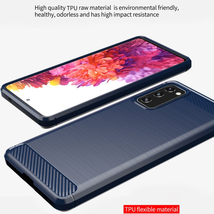 Brushed Texture Carbon Fiber TPU Case, For Samsung Galaxy S20 FE, For Samsung Galaxy Note20, For Samsung Galaxy Note20 Ultra, For Samsung Galaxy A42 5G, For Samsung Galaxy M31s, For Samsung Galaxy M51