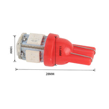 Load image into Gallery viewer, 35 PCS T10 Car Modification LED Indicator Light with T10 Lamp Holder(Red Light）, A3608