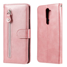 Load image into Gallery viewer, Fashion Calf Texture Zipper Horizontal Flip Leather Case with Holder &amp; Card Slots &amp; Wallet, For OPPO A9 (2020) / A5 (2020), For OPPO A52 / A72 / A92, For OPPO A53 / A53S / A32 / A33, For OPPO Realme 7 Pro, For OPPO Realme 7, For OPPO Realme C11        ...