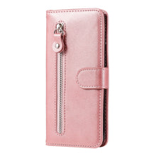 Load image into Gallery viewer, Fashion Calf Texture Zipper Horizontal Flip Leather Case with Holder &amp; Card Slots &amp; Wallet, For OPPO A9 (2020) / A5 (2020), For OPPO A52 / A72 / A92, For OPPO A53 / A53S / A32 / A33, For OPPO Realme 7 Pro, For OPPO Realme 7, For OPPO Realme C11        ...