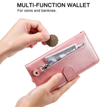 Load image into Gallery viewer, Fashion Calf Texture Zipper Horizontal Flip Leather Case with Holder &amp; Card Slots &amp; Wallet, For OPPO A9 (2020) / A5 (2020), For OPPO A52 / A72 / A92, For OPPO A53 / A53S / A32 / A33, For OPPO Realme 7 Pro, For OPPO Realme 7, For OPPO Realme C11        ...
