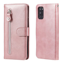 Load image into Gallery viewer, Fashion Calf Texture Zipper Horizontal Flip Leather Case with Holder &amp; Card Slots &amp; Wallet, For OPPO A9 (2020) / A5 (2020), For OPPO A52 / A72 / A92, For OPPO A53 / A53S / A32 / A33, For OPPO Realme 7 Pro, For OPPO Realme 7, For OPPO Realme C11        ...