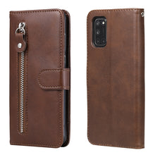 Load image into Gallery viewer, Fashion Calf Texture Zipper Horizontal Flip Leather Case with Holder &amp; Card Slots &amp; Wallet, For OPPO A9 (2020) / A5 (2020), For OPPO A52 / A72 / A92, For OPPO A53 / A53S / A32 / A33, For OPPO Realme 7 Pro, For OPPO Realme 7, For OPPO Realme C11        ...