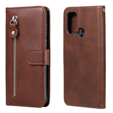 Load image into Gallery viewer, Fashion Calf Texture Zipper Horizontal Flip Leather Case with Holder &amp; Card Slots &amp; Wallet, For OPPO A9 (2020) / A5 (2020), For OPPO A52 / A72 / A92, For OPPO A53 / A53S / A32 / A33, For OPPO Realme 7 Pro, For OPPO Realme 7, For OPPO Realme C11        ...