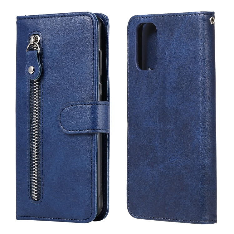 Fashion Calf Texture Zipper Horizontal Flip Leather Case with Holder & Card Slots & Wallet, For OPPO A9 (2020) / A5 (2020), For OPPO A52 / A72 / A92, For OPPO A53 / A53S / A32 / A33, For OPPO Realme 7 Pro, For OPPO Realme 7, For OPPO Realme C11        ...