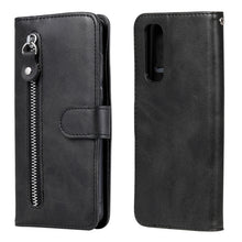 Load image into Gallery viewer, Fashion Calf Texture Zipper Horizontal Flip Leather Case with Holder &amp; Card Slots &amp; Wallet, For OPPO A9 (2020) / A5 (2020), For OPPO A52 / A72 / A92, For OPPO A53 / A53S / A32 / A33, For OPPO Realme 7 Pro, For OPPO Realme 7, For OPPO Realme C11        ...