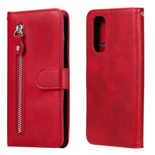 Load image into Gallery viewer, Fashion Calf Texture Zipper Horizontal Flip Leather Case with Holder &amp; Card Slots &amp; Wallet, For OPPO A9 (2020) / A5 (2020), For OPPO A52 / A72 / A92, For OPPO A53 / A53S / A32 / A33, For OPPO Realme 7 Pro, For OPPO Realme 7, For OPPO Realme C11        ...