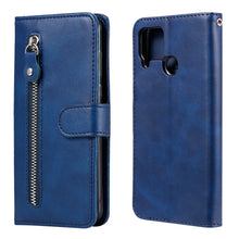 Load image into Gallery viewer, Fashion Calf Texture Zipper Horizontal Flip Leather Case with Holder &amp; Card Slots &amp; Wallet, For OPPO A9 (2020) / A5 (2020), For OPPO A52 / A72 / A92, For OPPO A53 / A53S / A32 / A33, For OPPO Realme 7 Pro, For OPPO Realme 7, For OPPO Realme C11        ...