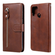 Load image into Gallery viewer, Fashion Calf Texture Zipper Horizontal Flip Leather Case with Holder &amp; Card Slots &amp; Wallet, For OPPO A9 (2020) / A5 (2020), For OPPO A52 / A72 / A92, For OPPO A53 / A53S / A32 / A33, For OPPO Realme 7 Pro, For OPPO Realme 7, For OPPO Realme C11        ...