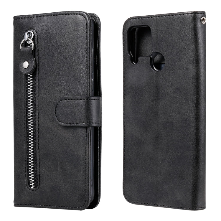 Fashion Calf Texture Zipper Horizontal Flip Leather Case with Holder & Card Slots & Wallet, For OPPO A9 (2020) / A5 (2020), For OPPO A52 / A72 / A92, For OPPO A53 / A53S / A32 / A33, For OPPO Realme 7 Pro, For OPPO Realme 7, For OPPO Realme C11        ...