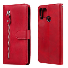 Load image into Gallery viewer, Fashion Calf Texture Zipper Horizontal Flip Leather Case with Holder &amp; Card Slots &amp; Wallet, For OPPO A9 (2020) / A5 (2020), For OPPO A52 / A72 / A92, For OPPO A53 / A53S / A32 / A33, For OPPO Realme 7 Pro, For OPPO Realme 7, For OPPO Realme C11        ...