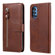 Load image into Gallery viewer, Fashion Calf Texture Zipper Horizontal Flip Leather Case with Holder &amp; Card Slots &amp; Wallet, For OPPO A9 (2020) / A5 (2020), For OPPO A52 / A72 / A92, For OPPO A53 / A53S / A32 / A33, For OPPO Realme 7 Pro, For OPPO Realme 7, For OPPO Realme C11        ...