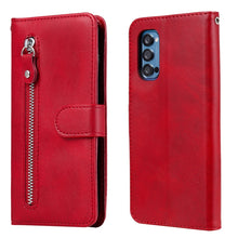 Load image into Gallery viewer, Fashion Calf Texture Zipper Horizontal Flip Leather Case with Holder &amp; Card Slots &amp; Wallet, For OPPO A9 (2020) / A5 (2020), For OPPO A52 / A72 / A92, For OPPO A53 / A53S / A32 / A33, For OPPO Realme 7 Pro, For OPPO Realme 7, For OPPO Realme C11        ...