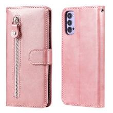 Load image into Gallery viewer, Fashion Calf Texture Zipper Horizontal Flip Leather Case with Holder &amp; Card Slots &amp; Wallet, For OPPO A9 (2020) / A5 (2020), For OPPO A52 / A72 / A92, For OPPO A53 / A53S / A32 / A33, For OPPO Realme 7 Pro, For OPPO Realme 7, For OPPO Realme C11        ...