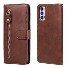 Load image into Gallery viewer, Fashion Calf Texture Zipper Horizontal Flip Leather Case with Holder &amp; Card Slots &amp; Wallet, For OPPO A9 (2020) / A5 (2020), For OPPO A52 / A72 / A92, For OPPO A53 / A53S / A32 / A33, For OPPO Realme 7 Pro, For OPPO Realme 7, For OPPO Realme C11        ...