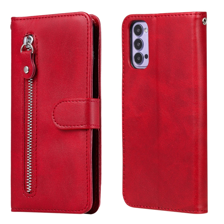 Fashion Calf Texture Zipper Horizontal Flip Leather Case with Holder & Card Slots & Wallet, For OPPO A9 (2020) / A5 (2020), For OPPO A52 / A72 / A92, For OPPO A53 / A53S / A32 / A33, For OPPO Realme 7 Pro, For OPPO Realme 7, For OPPO Realme C11        ...
