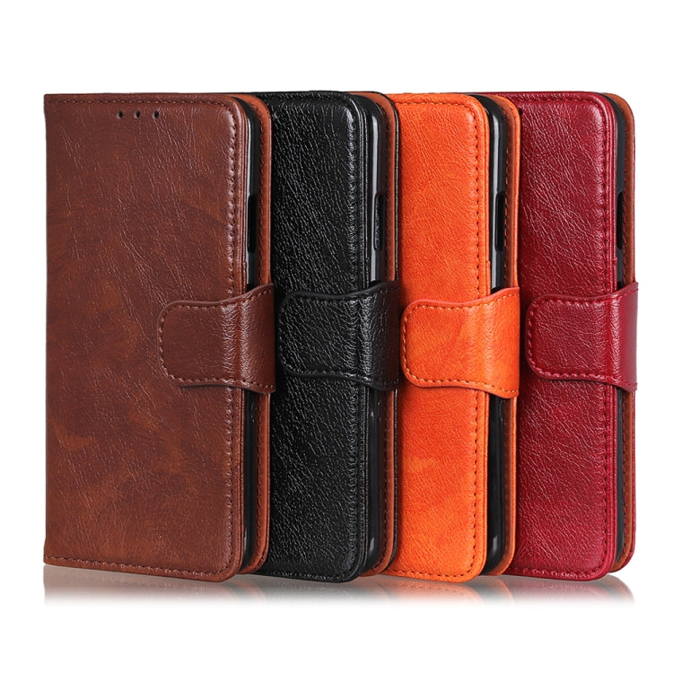 Nappa Texture Horizontal Flip Leather Case with Holder & Card Slots & Wallet, For Samsung Galaxy A12