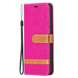 Color Matching Denim Texture Horizontal Flip Leather Case with Holder & Card Slots & Wallet & Lanyard, For Samsung Galaxy S21 5G, For Samsung Galaxy S21+ 5G, For Samsung Galaxy S21 Ultra 5G