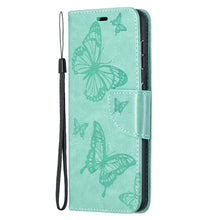 Load image into Gallery viewer, Embossing Two Butterflies Pattern Horizontal Flip PU Leather Case with Holder &amp; Card Slot &amp; Wallet &amp; Lanyard, For Samsung Galaxy S21 5G, For Samsung Galaxy S21+ 5G, For Samsung Galaxy S21 Ultra 5G