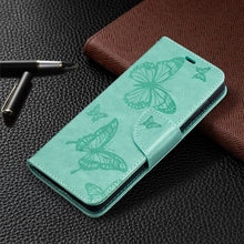 Load image into Gallery viewer, Embossing Two Butterflies Pattern Horizontal Flip PU Leather Case with Holder &amp; Card Slot &amp; Wallet &amp; Lanyard, For Samsung Galaxy S21 5G, For Samsung Galaxy S21+ 5G, For Samsung Galaxy S21 Ultra 5G