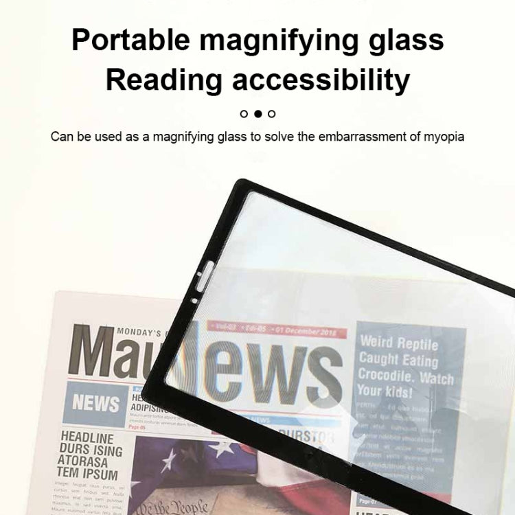 12 Inch Log HD Mobile Phone Screen Amplifier, Golden Wood Grain, Coffee Wood Grain, White Wood Grain, Black Wood Grain