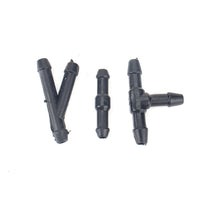 Load image into Gallery viewer, 2 PCS Front Windshield Washer Wiper Jet Water Spray Nozzle + Hose Connector Set 3W7Z17603AA for Ford F-150, For Ford F-150 + Hose