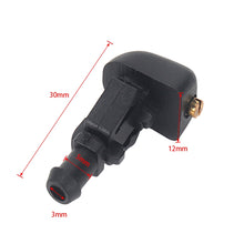 Load image into Gallery viewer, 2 PCS Front Windshield Washer Wiper Jet Water Spray Nozzle + Hose Connector Set 3W7Z17603AA for Ford F-150, For Ford F-150 + Hose