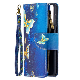 Colored Drawing Pattern Zipper Horizontal Flip Leather Case with Holder & Card Slots & Wallet, For Samsung Galaxy S30, For Samsung Galaxy S30 Plus, For Samsung Galaxy S30 Ultra