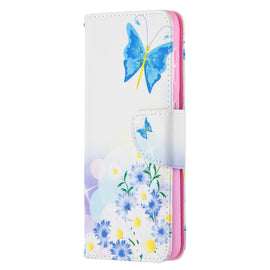 Colored Drawing Pattern Horizontal Flip Leather Case with Holder & Card Slots & Wallet, For Samsung Galaxy S21 5G, For Samsung Galaxy S21+ 5G, For Samsung Galaxy S21 Ultra 5G