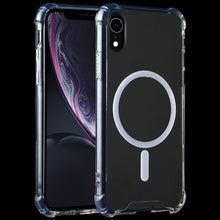 Load image into Gallery viewer, For iPhone XR Clear Four-corner Airbag Magnetic Shockproof Protective Magsafe Case, For iPhone XR