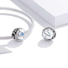 Load image into Gallery viewer, S925 Sterling Silver Twelve Constellation Zircon Beads DIY Bracelet Necklace Accessories, Aries, Taurus, Gemini, Cancer, Leo, Virgo, Libra, Scorpio, Sagittarius, Capricorn, Aquarius, Pisces