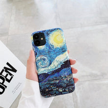 Load image into Gallery viewer, IMD Workmanship TPU Oil Painting Protective Case, For iPhone 11 Pro