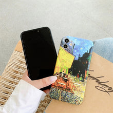 Load image into Gallery viewer, IMD Workmanship TPU Oil Painting Protective Case, For iPhone 11 Pro